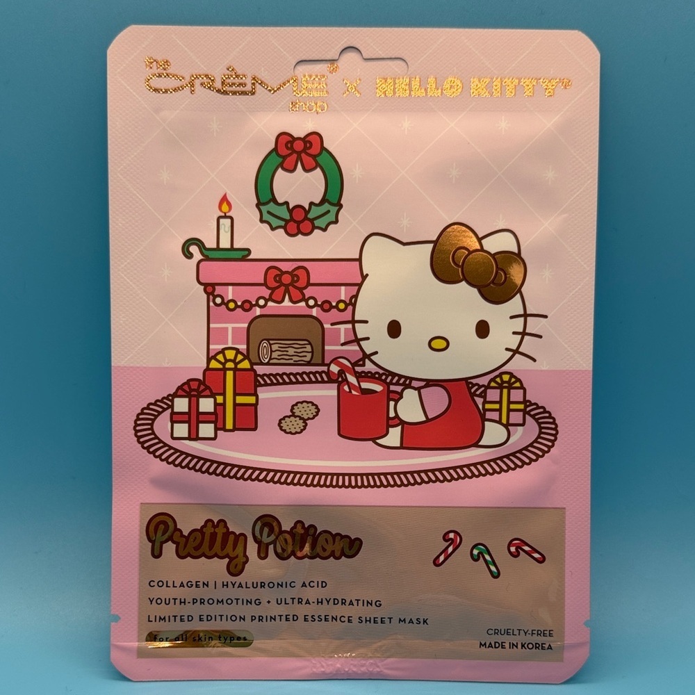 3/$15 🌸 Crème x Hello Kitty Pink Skincare Mask